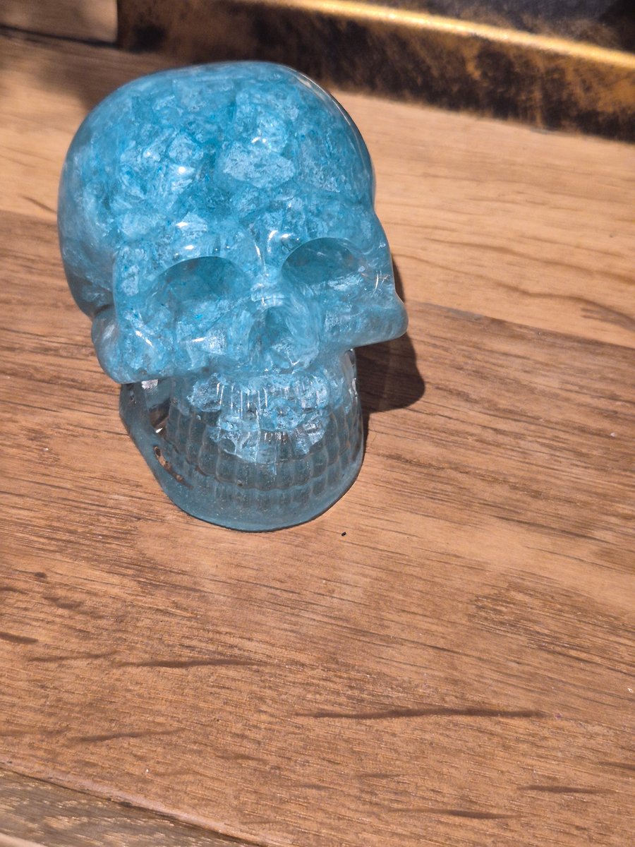 Handmade Eco-Resin skull