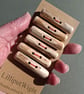 Six chunky driftwood toggle buttons - Image 1