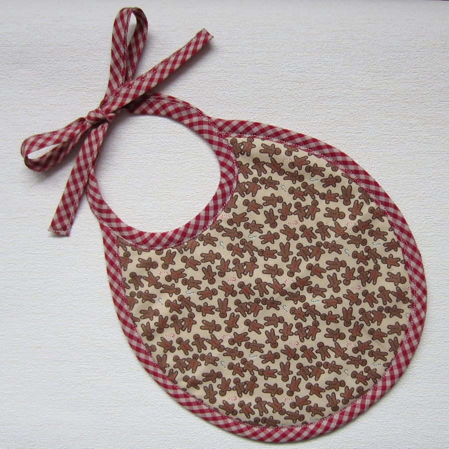 Gingerbread Men Bib