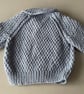 Hand Knitted Baby Boy Jacket.  - Image 3