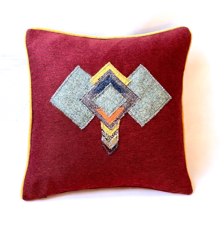 Elephant Applique Cushion