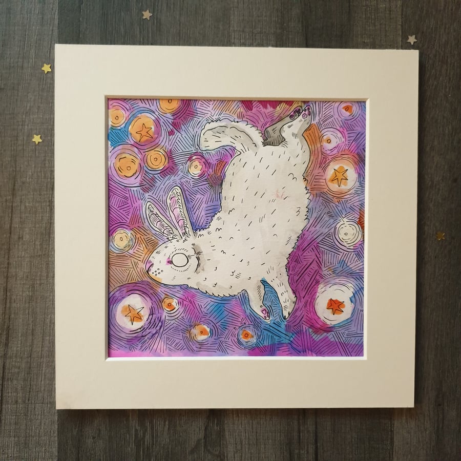 Space Rabbit Original Drawing