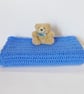 REDUCED: Baby blanket, crocheted - Image 1
