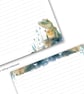 Letter Writing Paper Cool Crocodile, complete with matching address labels - Image 2