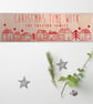 Personalised Christmas Houses Wood Sign - 4 colours - Image 5