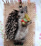 Needle Felted Hedgehog Brooch  - Image 5