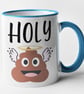 Holy (poo emoji)  Mug Funny Novelty Poo Emoji Birthday Christmas Gift - Image 5