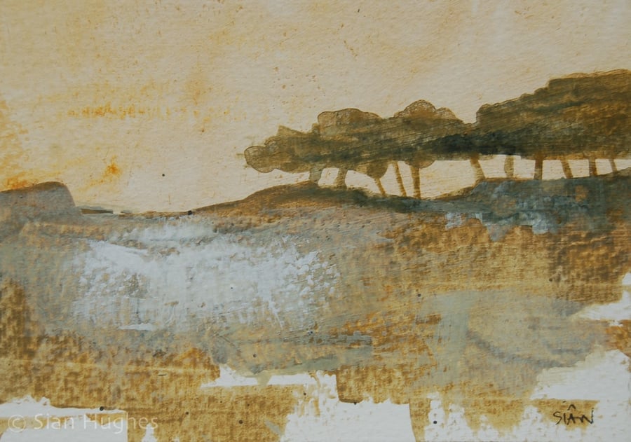 Landscape with trees