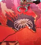 Poppy card, blank card, thinking of you, flowers - Image 5