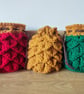 Handmade Crocheted Dragon Scale Dice Bag, two sizes available - Image 5