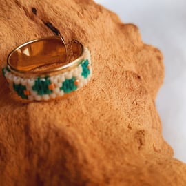 Lucky Clover Ring Band