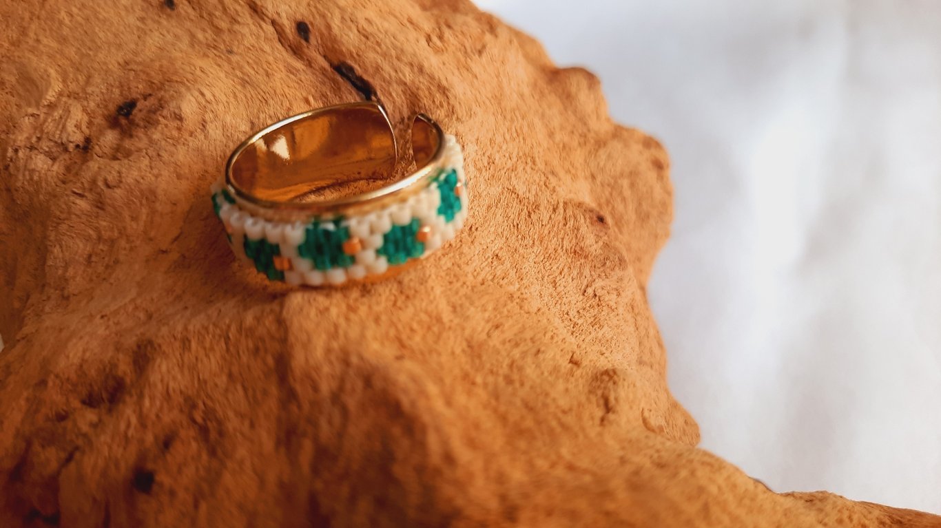 Lucky Clover Ring Band