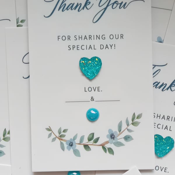 25x Wedding pocket hugs