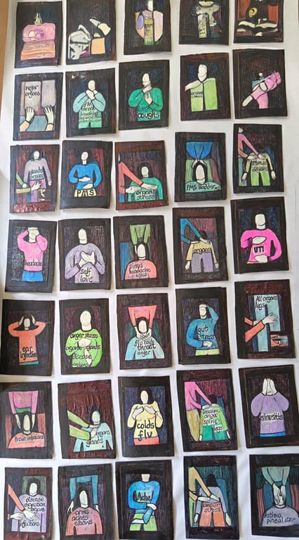 REIKI cards for healing 