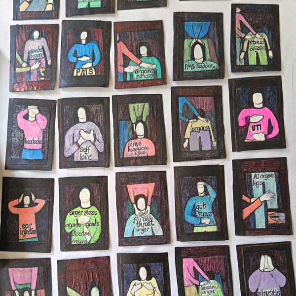 REIKI cards for healing 