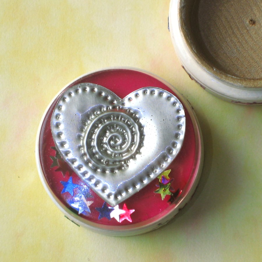 Heart Jewellery Box or Gift Box