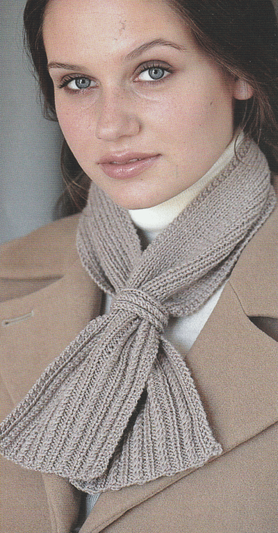 VINTAGE KNITTING PATTERN PDF Ladies Short Scarves and Gloves