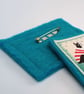 Christmas Brooch - Nostalgic Winter Scene pin brooch in fabric and felt - Image 6