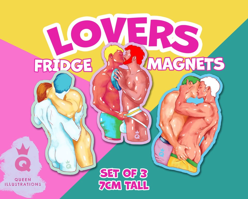 LOVERS Fridge Magnets