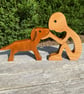 Handcrafted Man & His Favorite Dog  - Image 2