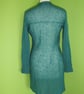 Mohair Cardigan in Petrol Colour. Womens approx size 12-14. Flare Top - Image 2