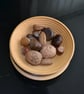 Unique Beech hand turned wooden Bowl. - Image 6
