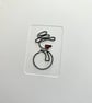 Wire Snowman Christmas Card  - Image 3