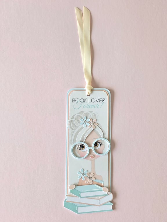 Personalised Book Lover Bookmark - Book Lover Forever - Gift for Reader