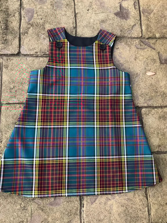 Anderson Tartan Pinafore Dress