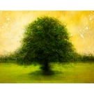 Tree Art Print on Fine-Art Paper A4 and A3 Sizes