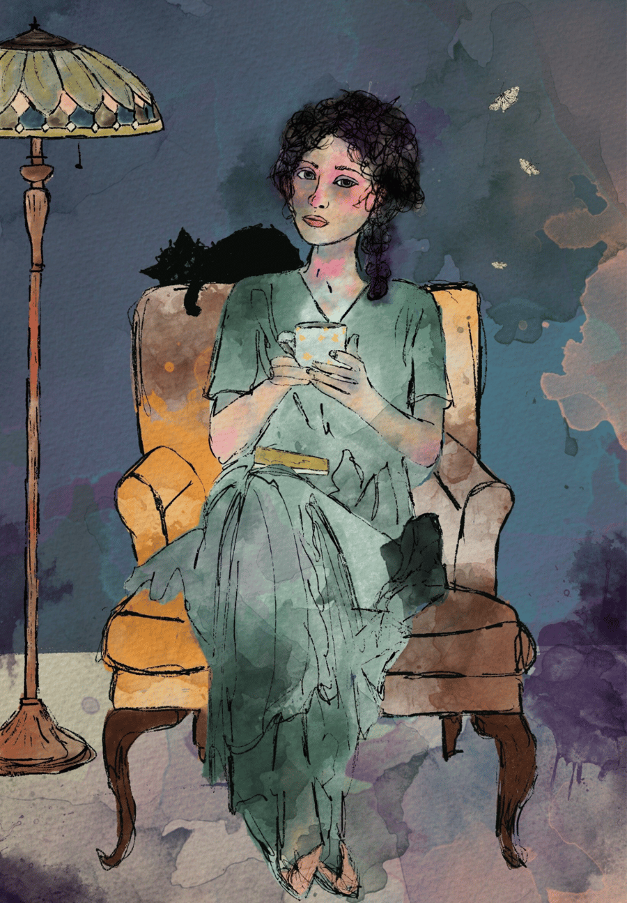 Tell Me Your Story A4 art print (210 by 297 mm)