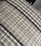 William cushion - Grey & Ecru. Handwoven in Wales - Image 3