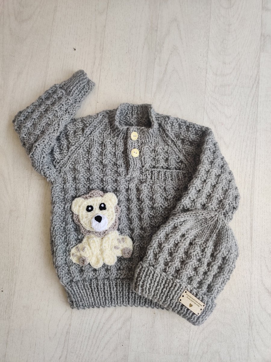 Baby cable knit jumper cheap