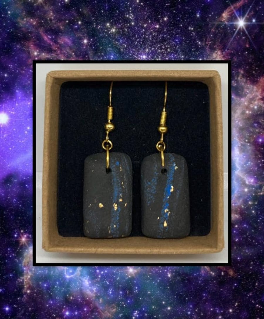 Cosmos lightweight clay earrings