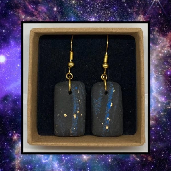 Cosmos lightweight clay earrings