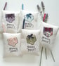 freehand embroidered granny pants lavender bag sachet hanging decoration  - Image 10