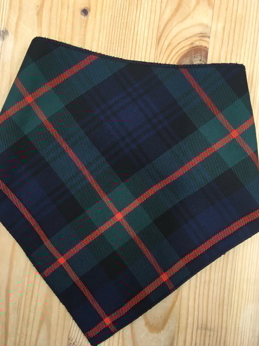 Murray Of Athol Tartan Bandana Bib, babies