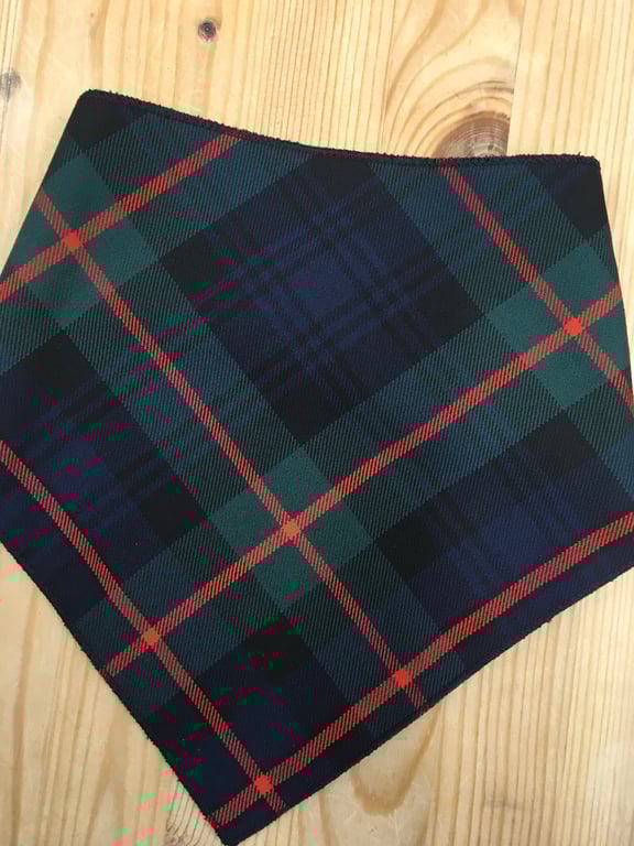 Murray Of Athol Tartan Bandana Bib, babies