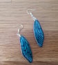 Dragonfly Wing Dangle Earrings