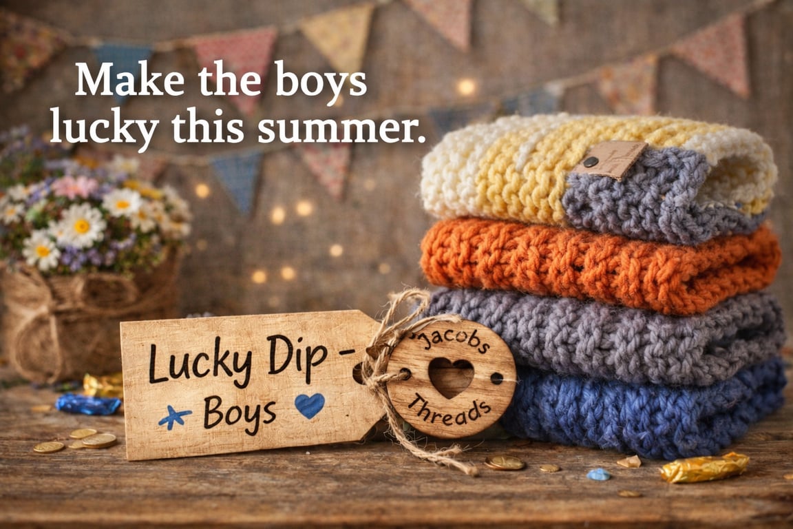 Boys Lucky Dip Dog Snood Handmade Surprise