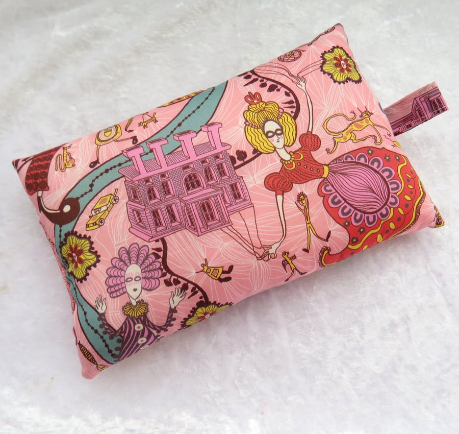 Palm rest, wrist support, made from Liberty Tana Lawn, London