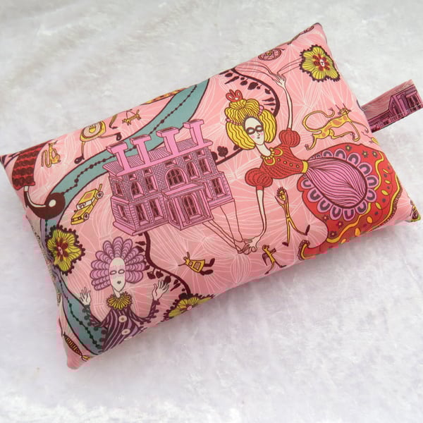 Palm rest, wrist support, made from Liberty Tana Lawn, London