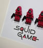 SQUID GAME - FRAMED CUSTOM WORKER MINIFIGURES - AWESOME ART WORK - Image 5