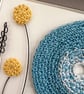 Framed Flowers - Yellow & Spring Blue - Image 3