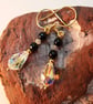 Swarovski Crystal Teardrop And Black Onyx Earrings - Handmade In Devon - Image 4
