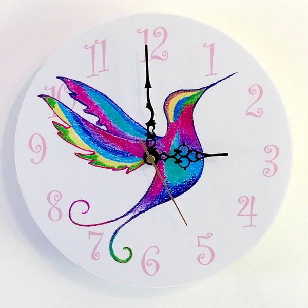 Hummingbird Clock 