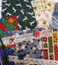 Mini Christmas slow stitching or junk journal kit for a beginner - Image 2