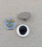 Doing My Best - Mental Health Themed Badge - Large Resin Topped Pin Badge  - Image 2