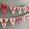 Scandi themed 'Merry Christmas' Bunting