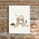 Set of 3 Bath Room Prints
